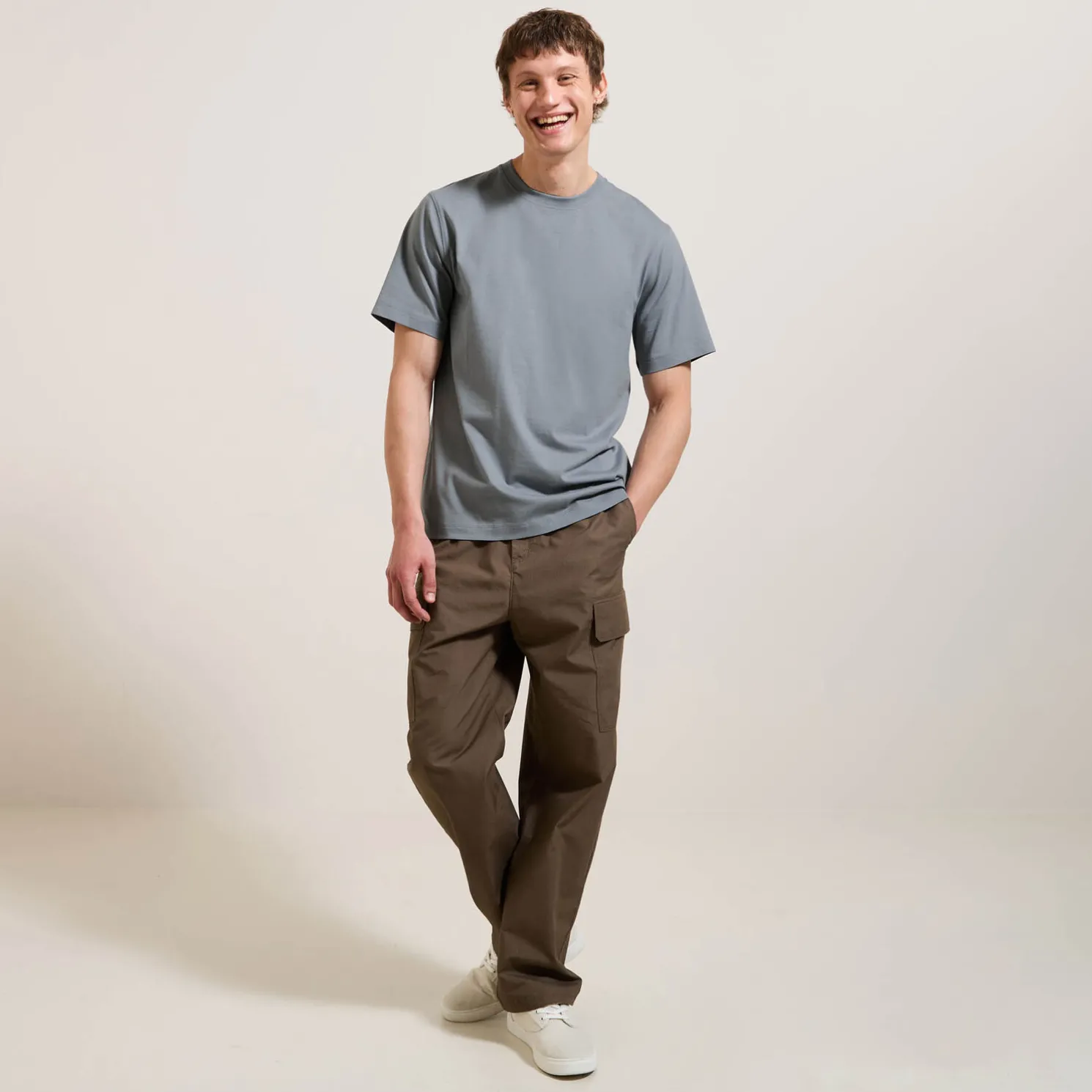 T-shirt 'Le Parfait by JULES' in biologisch katoen