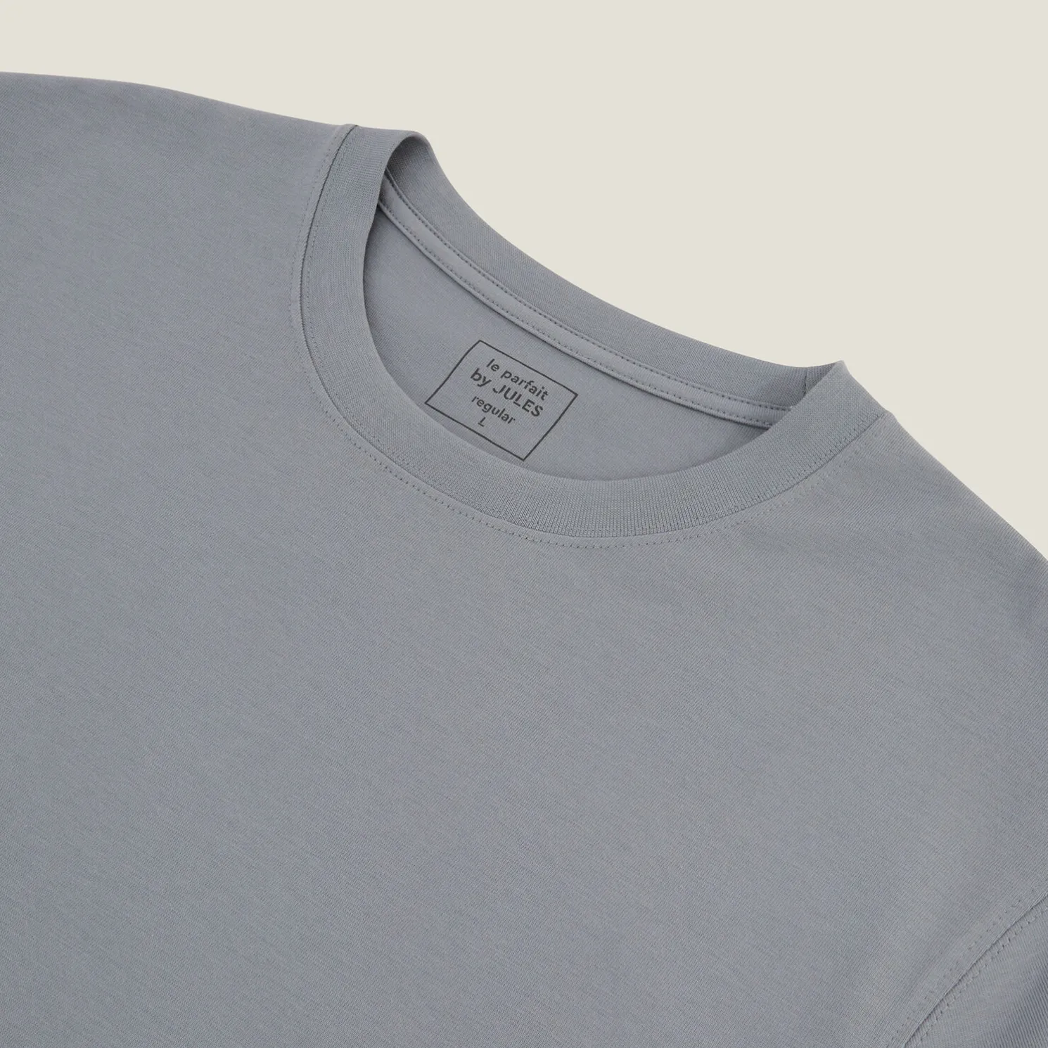 T-shirt 'Le Parfait by JULES' in biologisch katoen