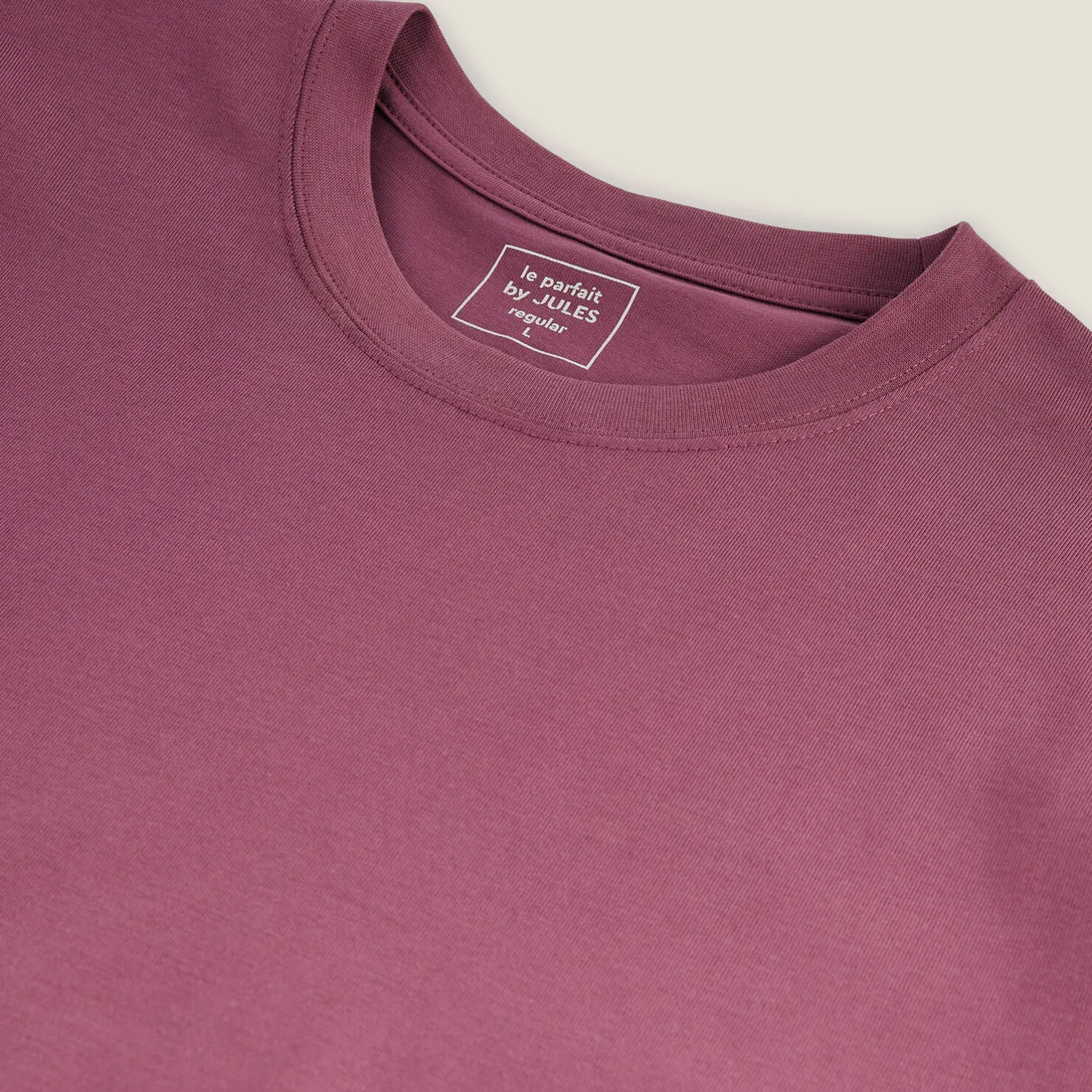 T-shirt 'Le Parfait by JULES' in biologisch katoen