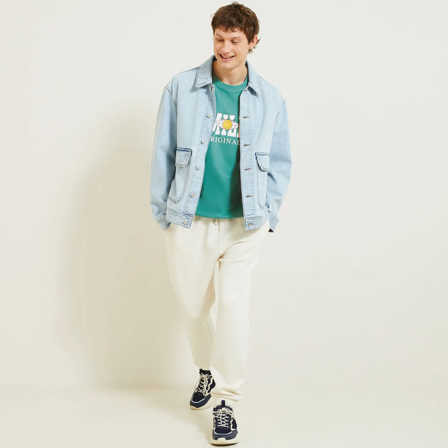 T-shirt, licentie Smiley