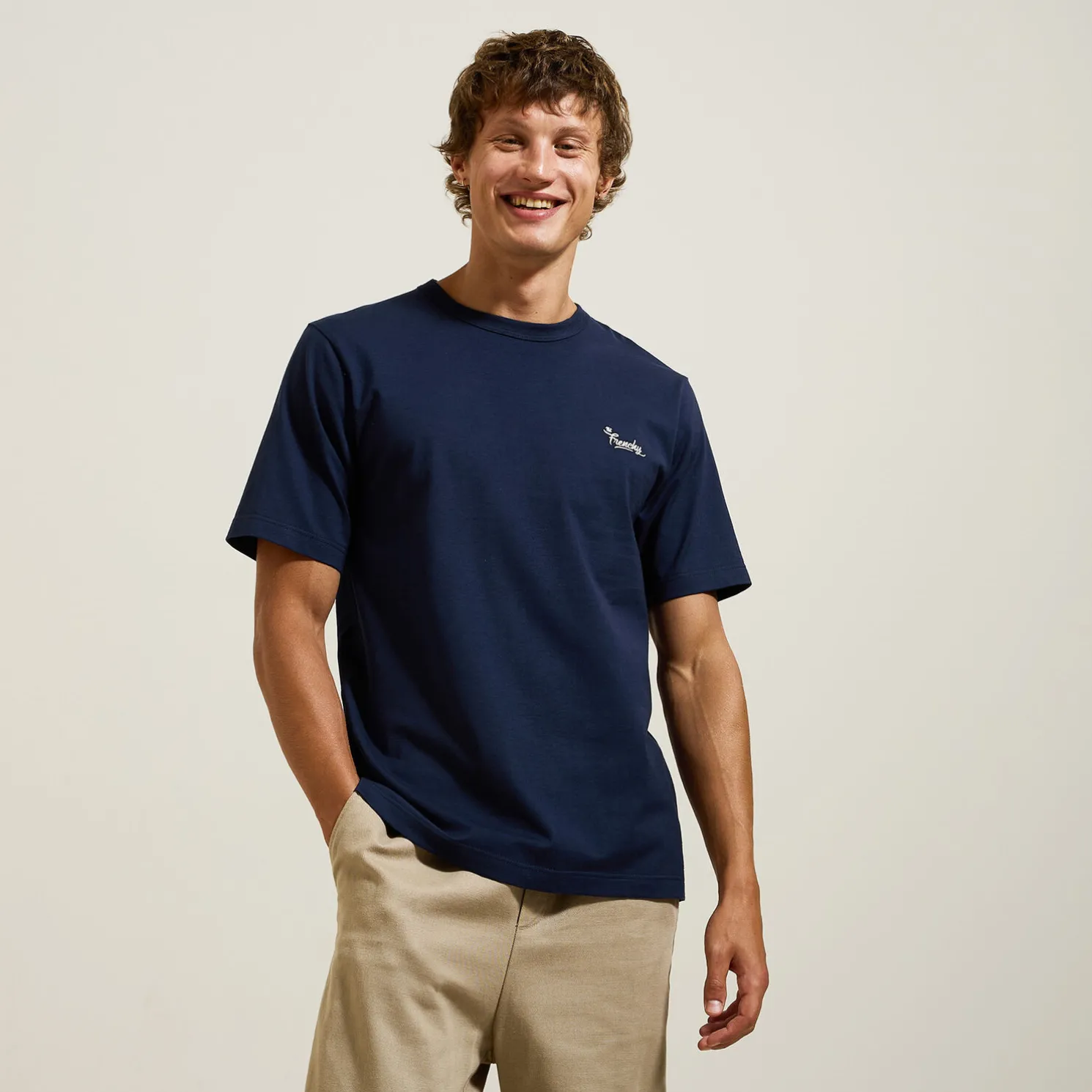 T-shirt Made in France met ronde hals