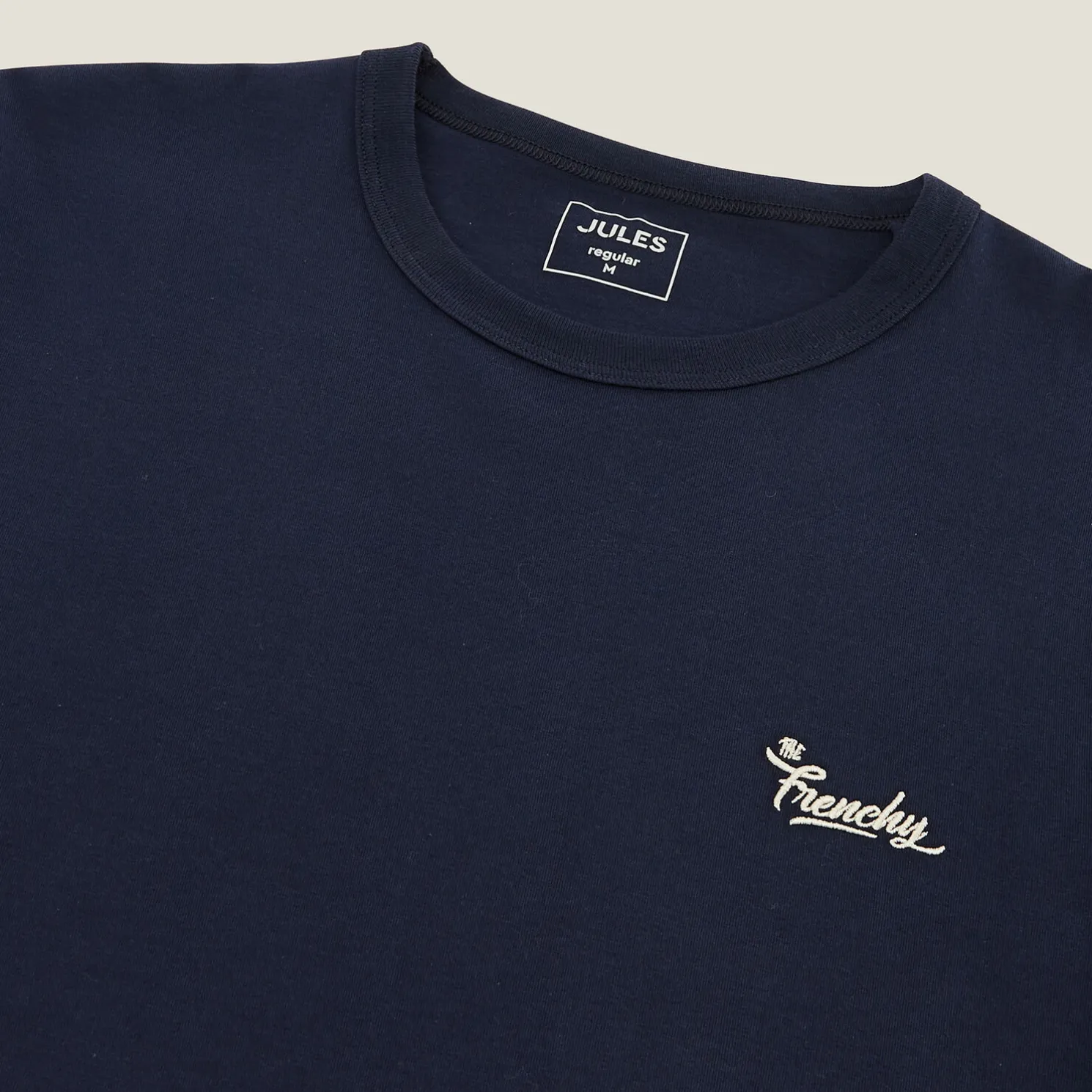 T-shirt Made in France met ronde hals