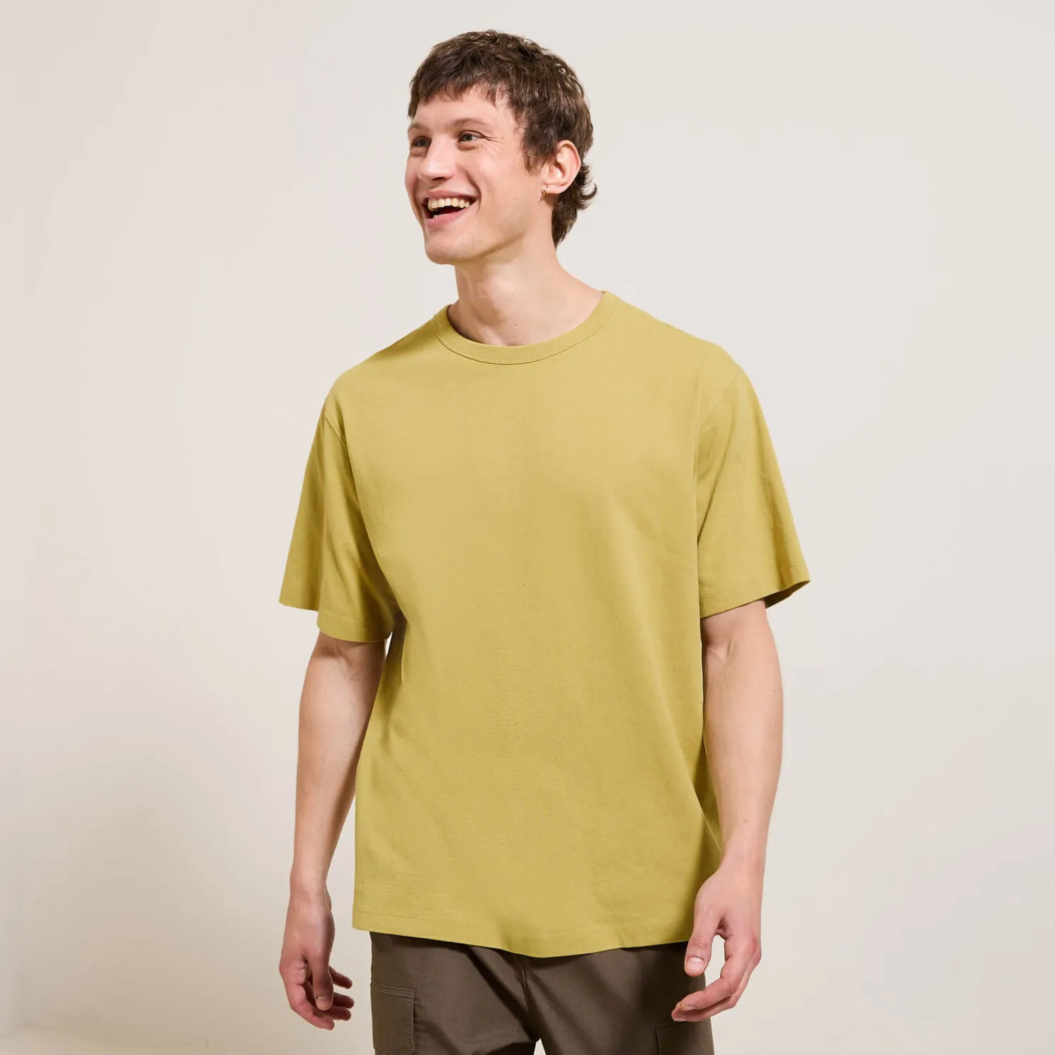 T-shirt met korte mouwen en relaxte snit