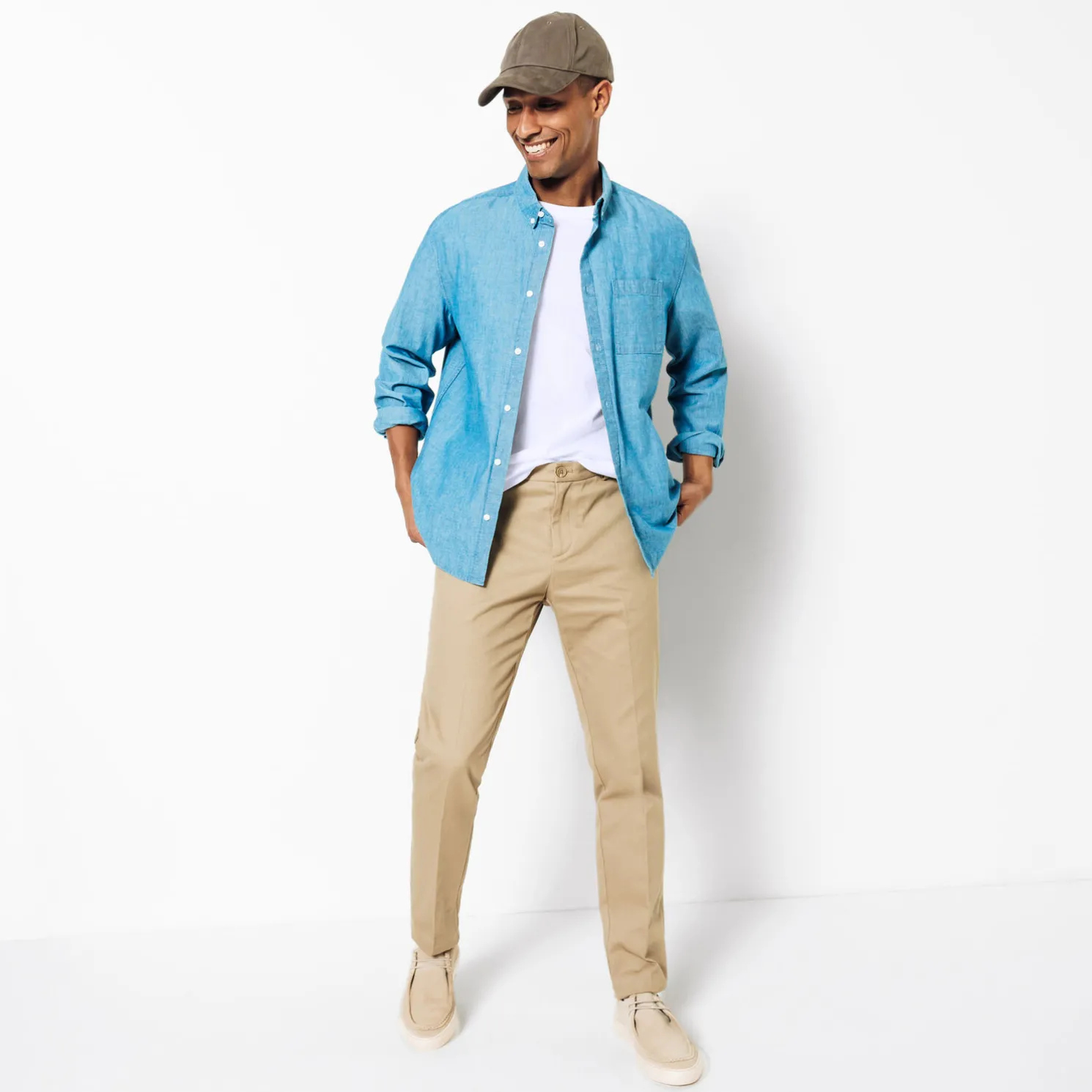 T-shirt met korte mouwen en relaxte snit