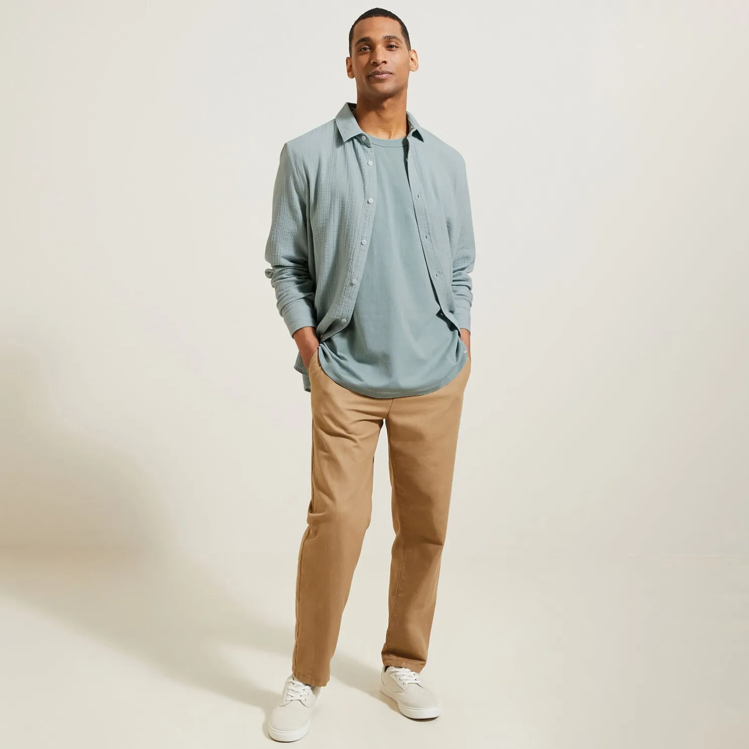 T-shirt met korte mouwen en relaxte snit