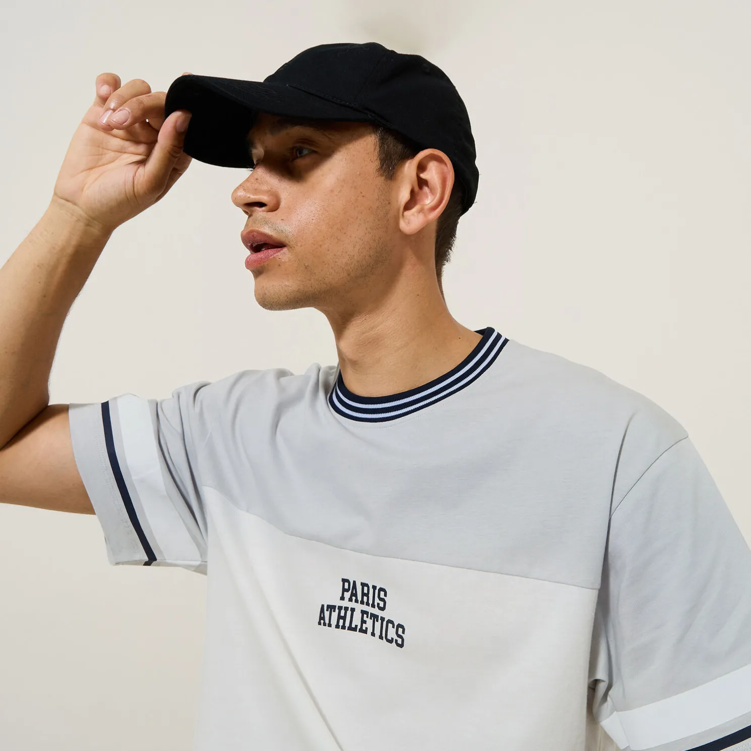 T-shirt met Paris Athletics-print