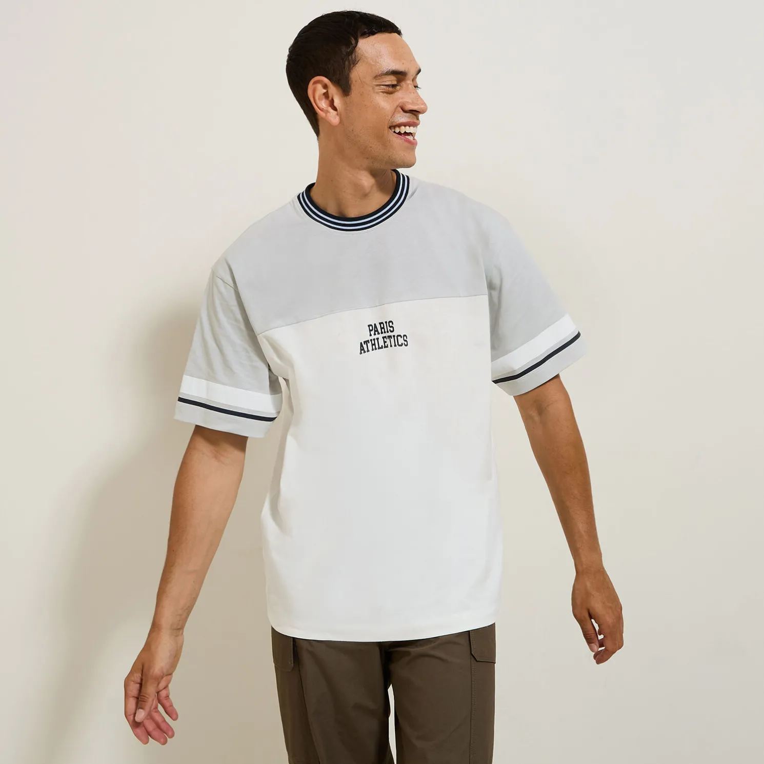 T-shirt met Paris Athletics-print