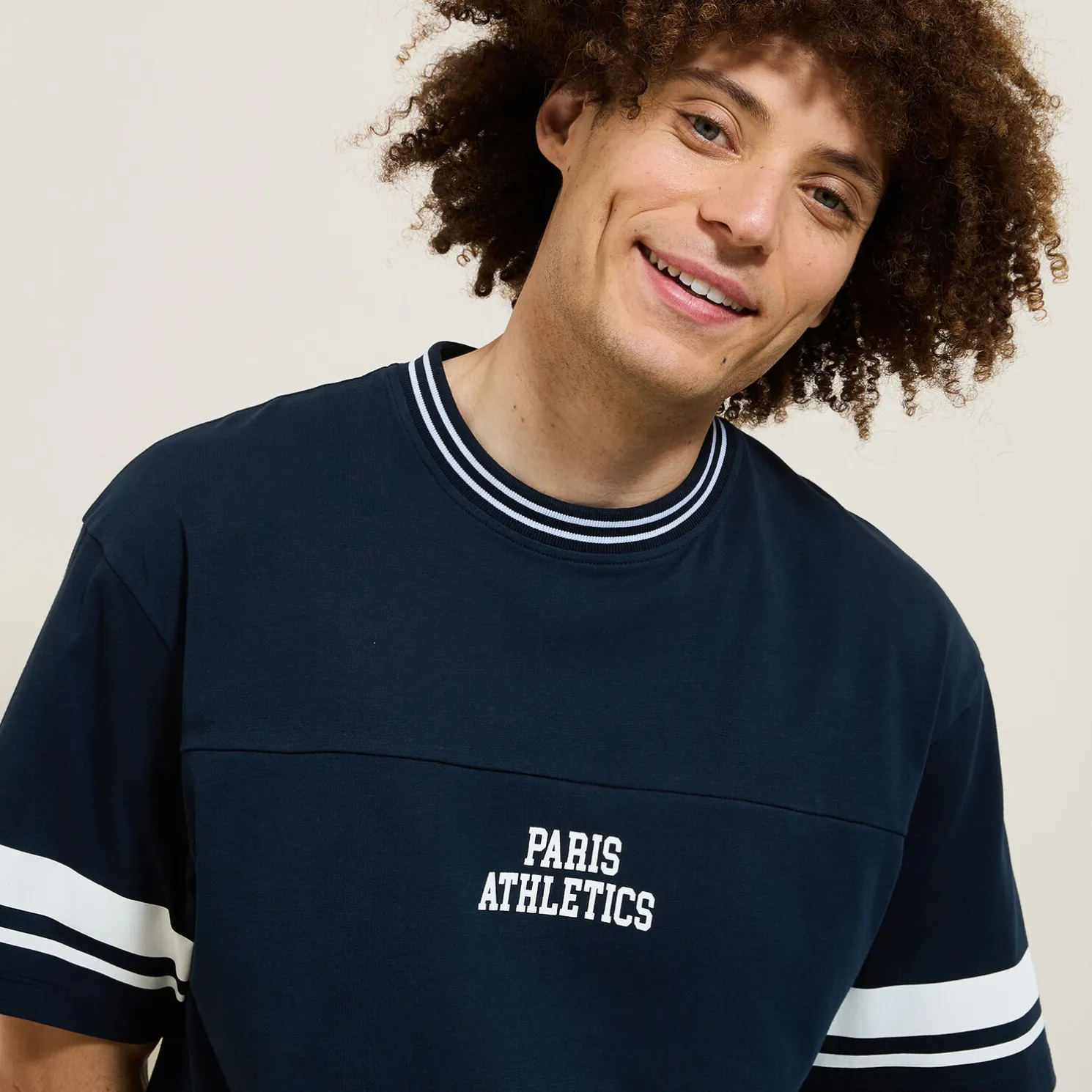 T-shirt met Paris Athletics-print