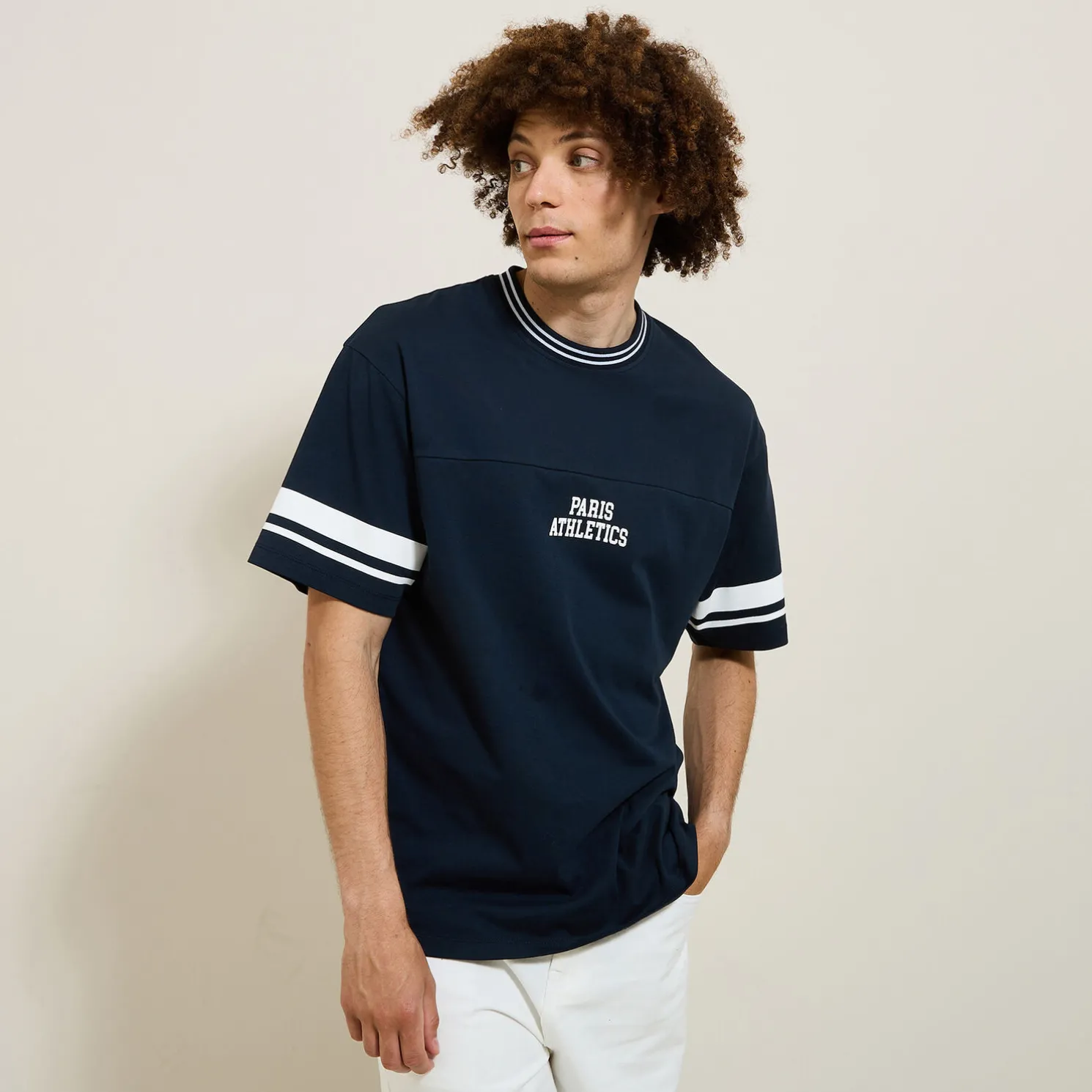 T-shirt met Paris Athletics-print