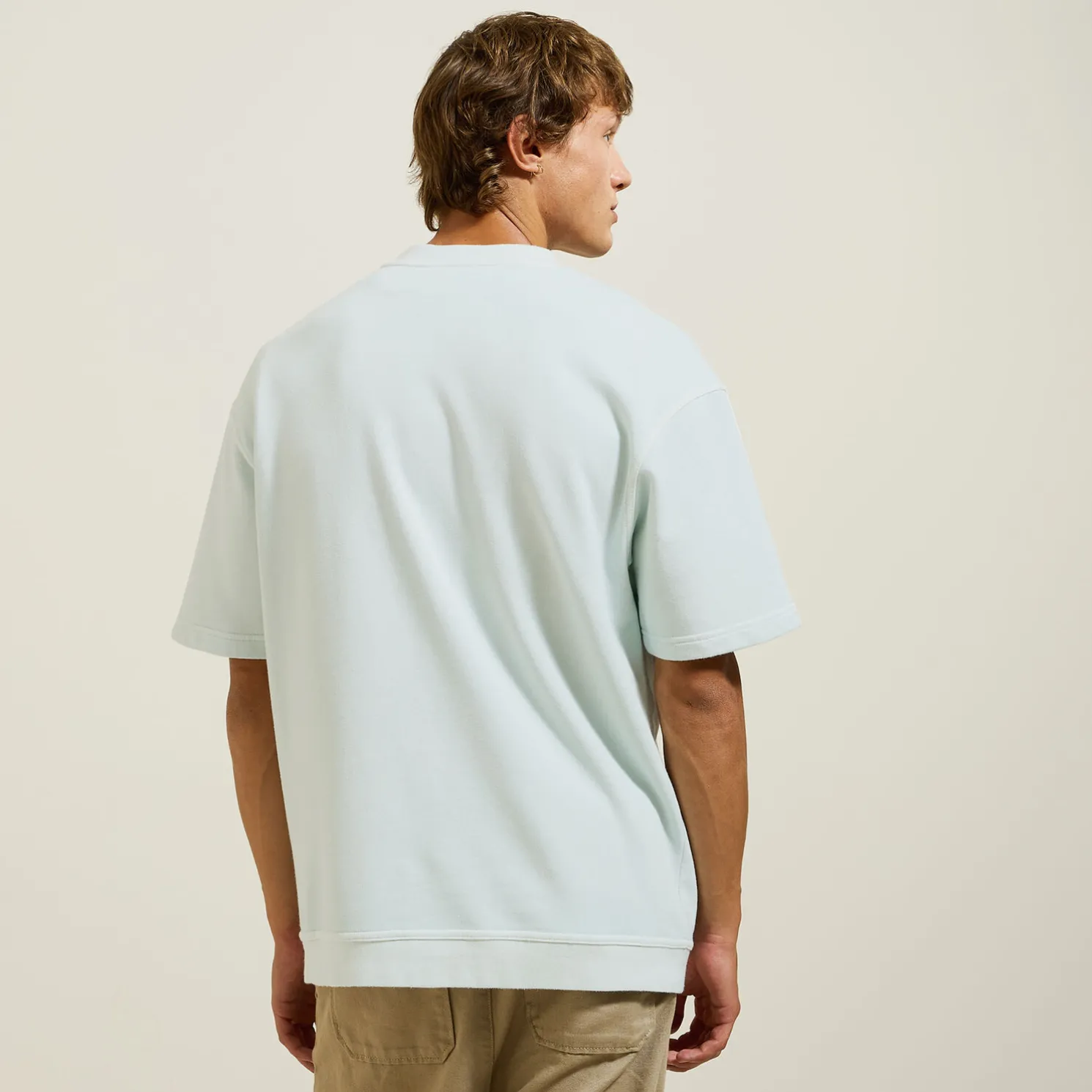 T-shirt met print in molton