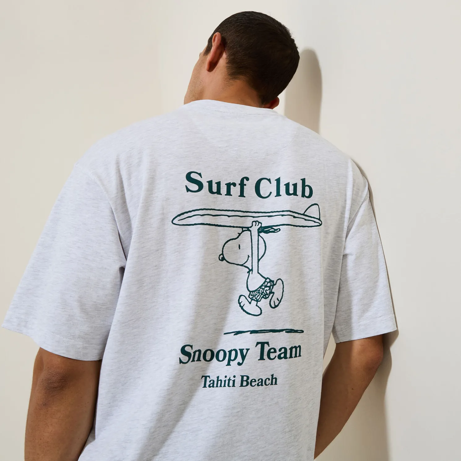 T-shirt met Snoopy Team-print, Peanuts-licentie