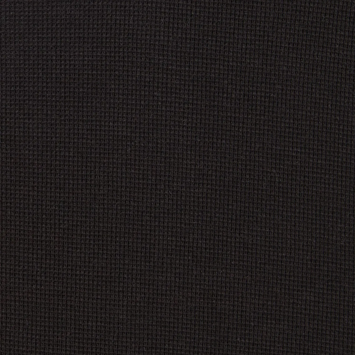 T-shirt met Tunesische kraag in wafelstof