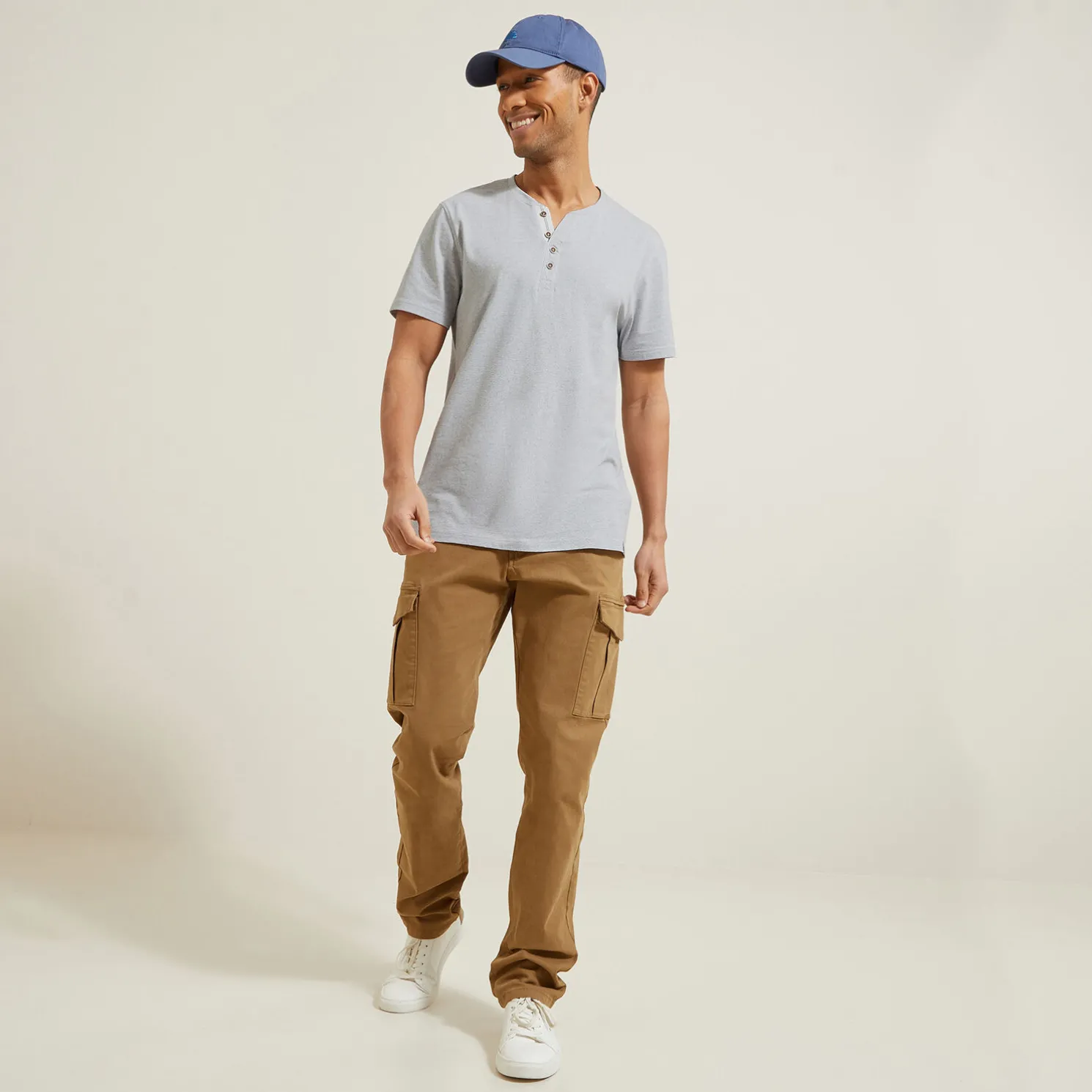 Tunesisch T-shirt in fantasiestof