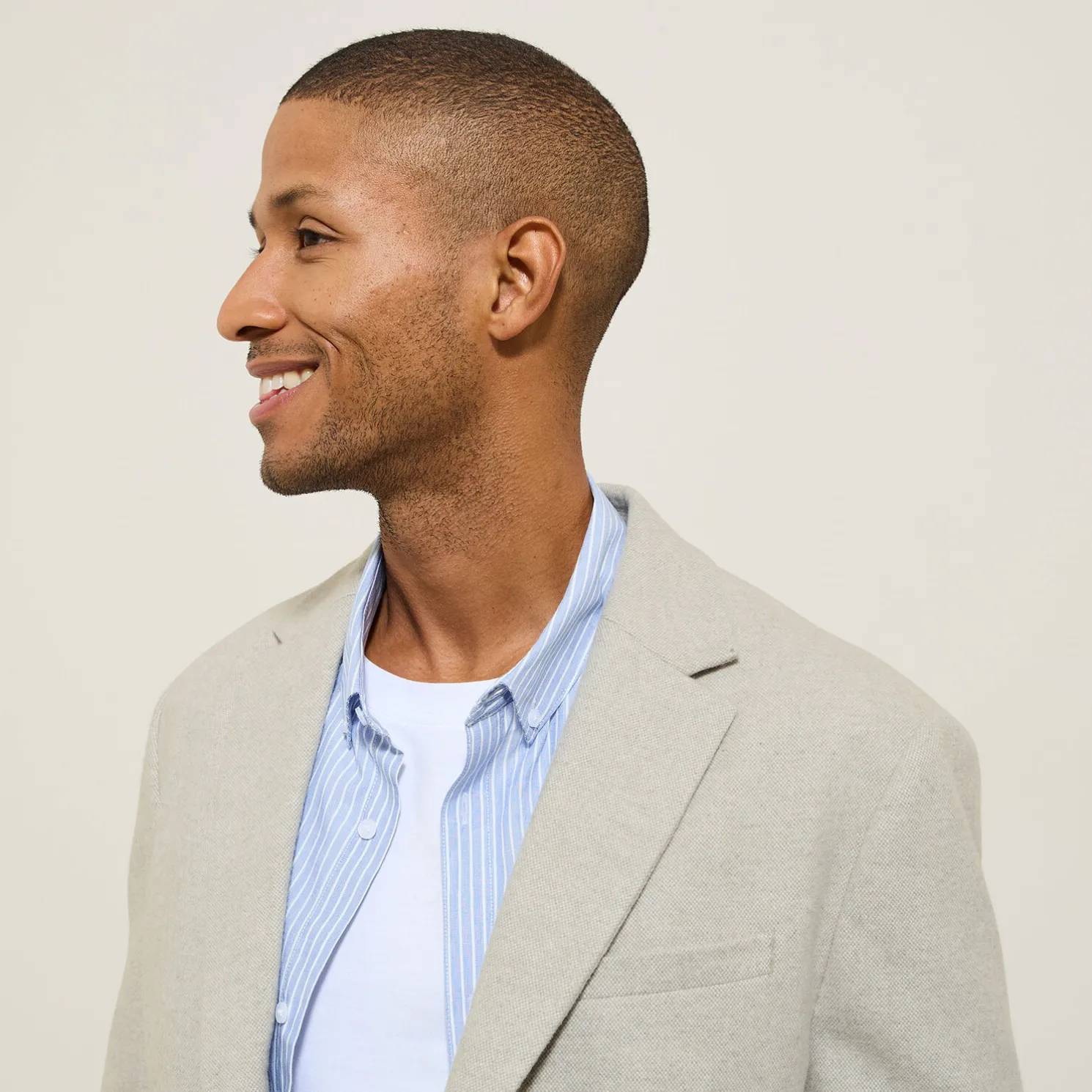 Tweekleurig blazervest