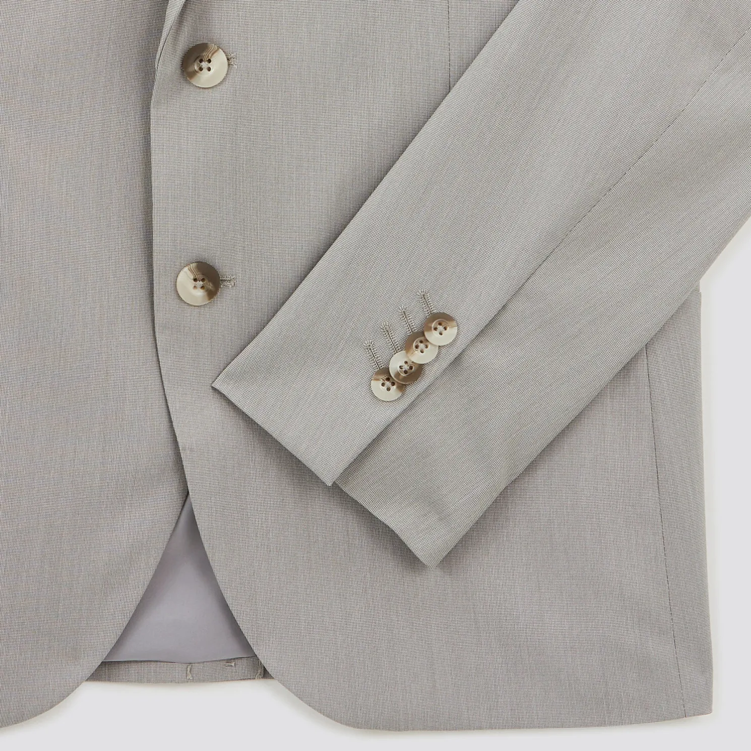 Tweekleurig slim kostuumvest