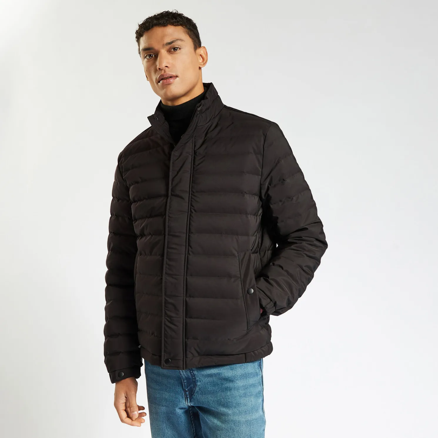 Waterafstotend donsjack