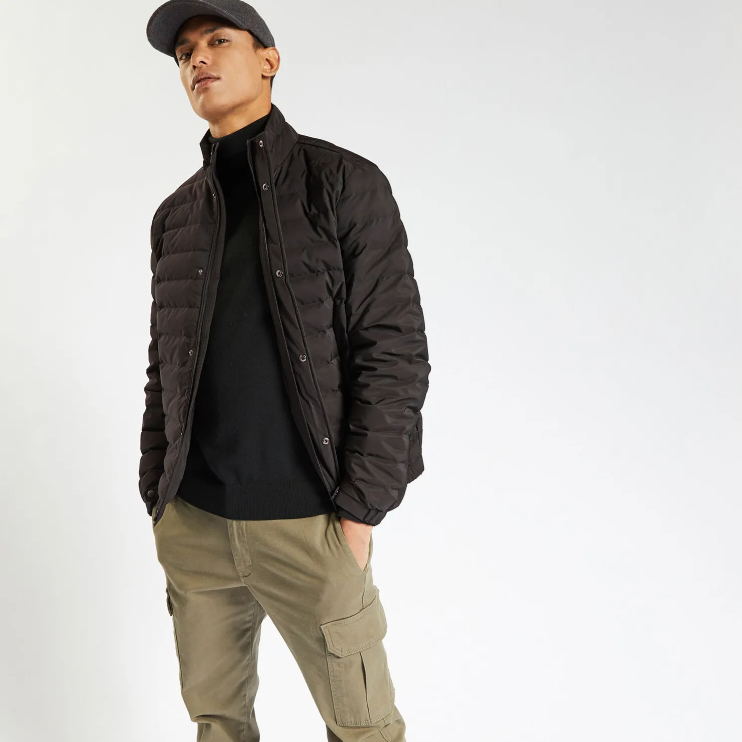 Waterafstotend donsjack