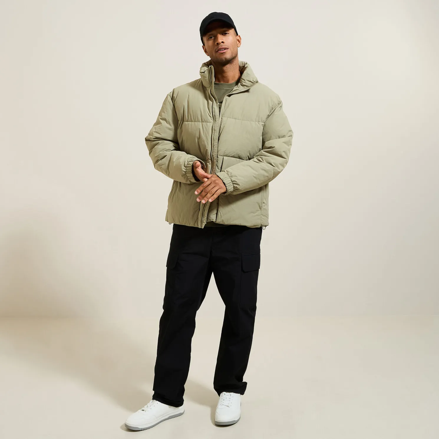 Waterafstotende gewatteerde bodywarmer