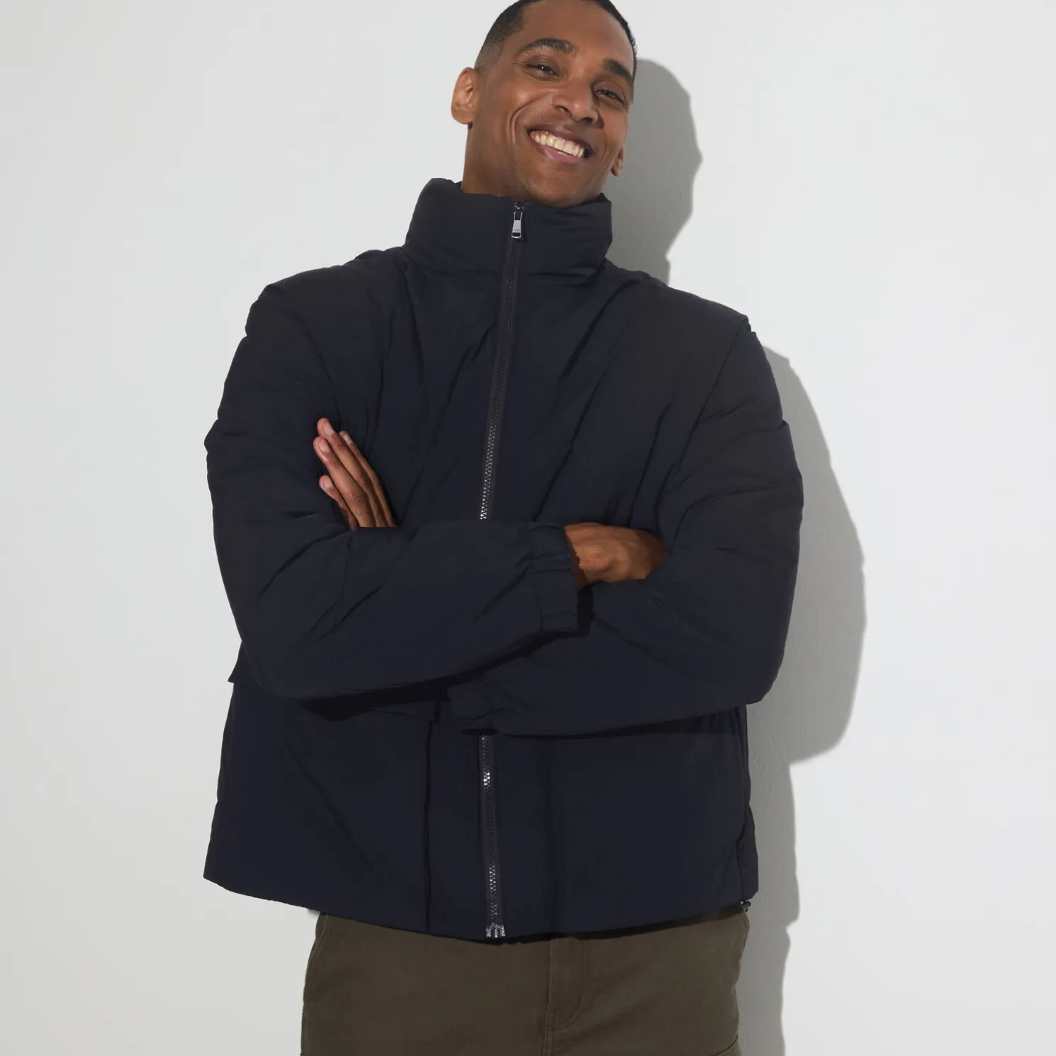 Waterafstotende gewatteerde bodywarmer