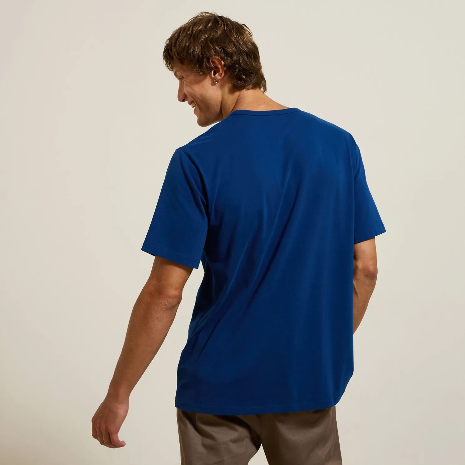 Zacht T-shirt met ronde hals