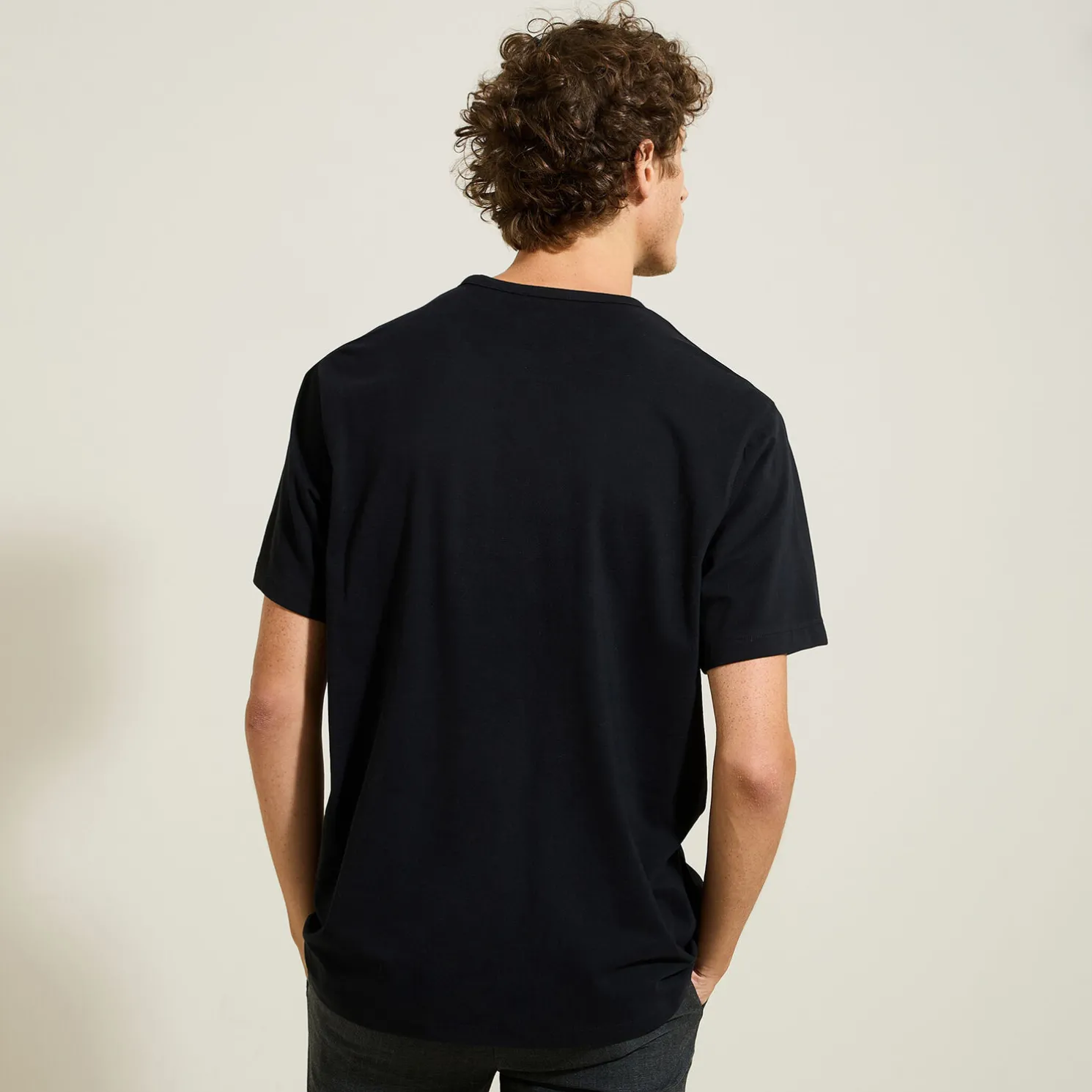 Zacht T-shirt met ronde hals