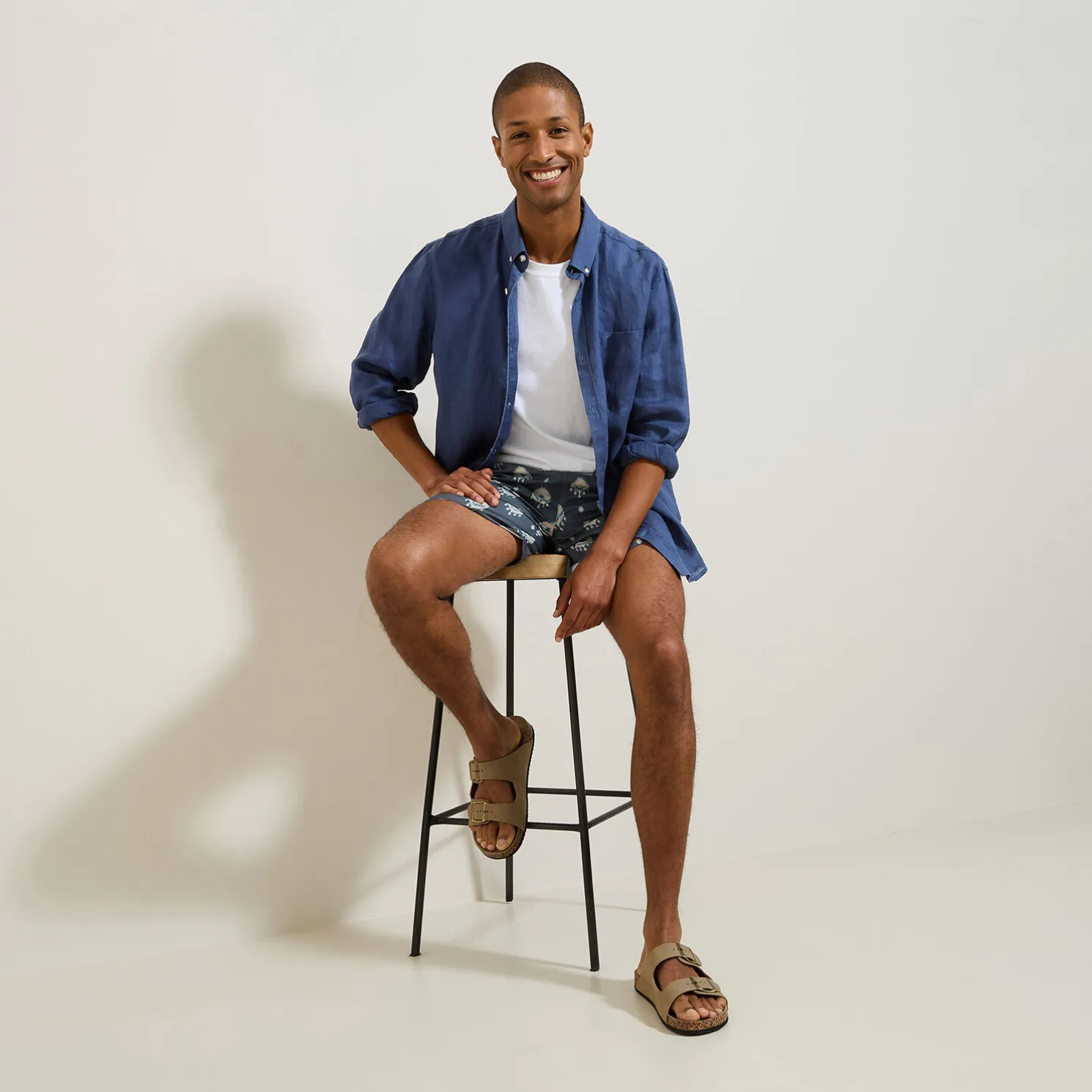 Zwemshort met fantasieprint